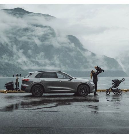 Zadní box na tažné zařízení Thule Santu - objem 260l / černý | Filson Store