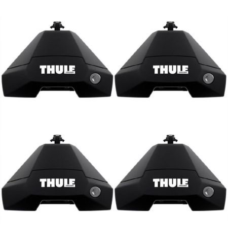 Patky tyčí střešního nosiče Thule Evo Clamp - sada 4ks / černé | Filson Store