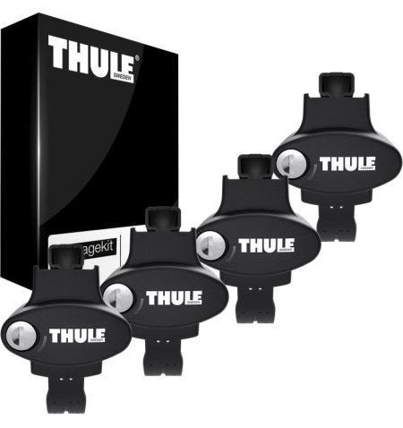 Patky tyčí střešního nosiče Thule oversize rail foot - sada 4ks / černé / pro nadrozměrné podélníky | Filson Store