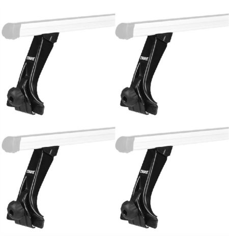 Patky tyčí střešního nosiče Thule 9522 - sada 4ks / černé / vysoké patky / výška 20cm | Filson Store