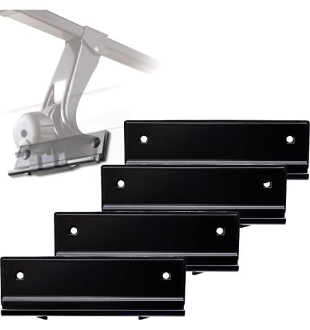 Adaptéry pro umělý odtokový žlábek Thule artificial raingutter - sada 4ks / černé | Filson Store