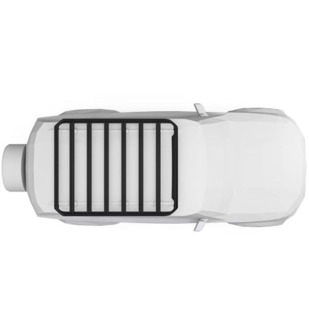 Střešní nosič / zahrádka / platforma Thule Caprock L - černá / 190x150cm / nosnost 150kg | Filson Store