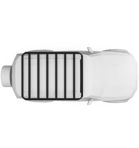 Střešní nosič / zahrádka / platforma Thule Caprock XXL - černá / 210x165cm / nosnost 150kg | Filson Store