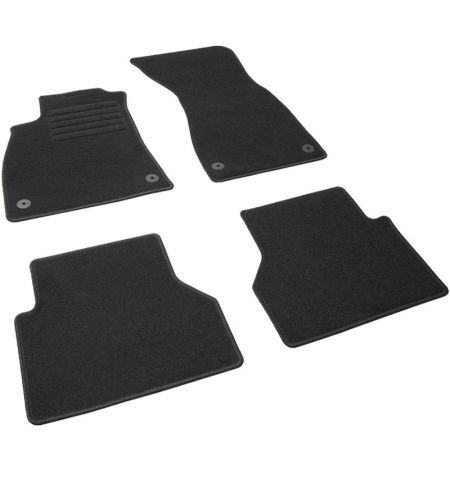 Autokoberce textilní přesné černé / černé obšití - Audi A6 (Typ C9/4L) (2025-) 5-sedadel | Filson Store