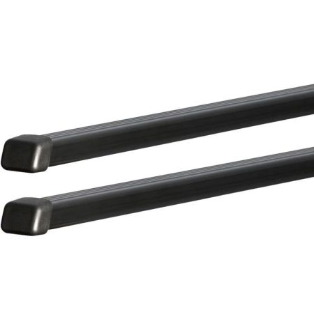 Střešní nosič / příčníky Thule SquareBar Evo Black - Ford Transit DoubleCab (2000-2005) 4-dv - odtokové žlábky | Filson Store