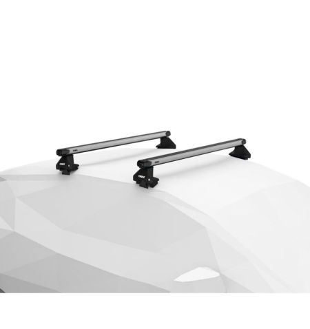 Střešní nosič / příčníky Thule SlideBar Evo Silver - Volkswagen Golf V Hatchback (2004-2007) 3-dv - rovná střecha | Filson Store