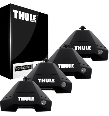 Střešní nosič / příčníky Thule SquareBar Evo Black - Audi A5 Sportback Hatchback (2009-2016) 5-dv - rovná střecha | Filson Store