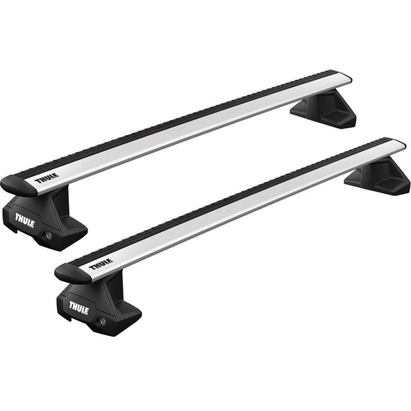Střešní nosič Thule WingBar Evo Silver - Toyota Vitz Hatchback 10-20 5-dv rovná střecha Střešní nosič Thule WingBar Evo Silver - Toyota Vitz Hatchback 10-20 5-dv rovná střecha