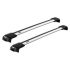 Střešní nosič Thule WingBar Edge Silver - Jeep Compass 17- 5-dv integrované podélníky - pevné montážní body