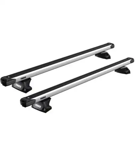 Střešní nosič / příčníky Thule SlideBar Evo Silver - BMW X1 (Typ E84) (2009-2015) 5-dv - integrované podélníky | Filson Store