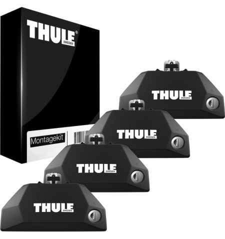 Střešní nosič / příčníky Thule SquareBar Evo Black - Subaru Outback III Combi (2003-2009) 5-dv - integrované podélníky | Fils...