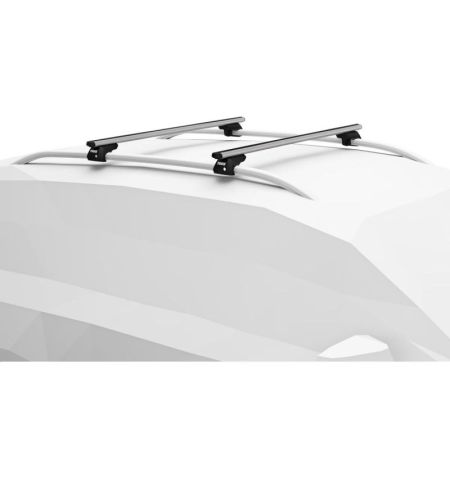 Střešní nosič / příčníky Thule SmartRack XT Silver - Peugeot Partner Van / dodávka (2008-2018) 5-dv - klasické podélníky | Fi...