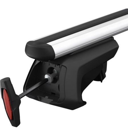 Střešní nosič / příčníky Thule SmartRack XT Silver - Volkswagen Cross Polo Hatchback (2006-2009) 5-dv - klasické podélníky | ...