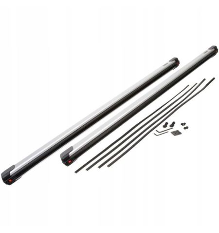 Střešní nosič / příčníky Thule SlideBar Evo Silver - Volkswagen Caddy Maxi Life MPV (2008-2015) 5-dv - klasické podélníky | F...