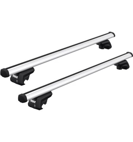 Střešní nosič / příčníky Thule ProBar Evo Silver - Volkswagen Caddy III Van / dodávka (2004-2015) 4-dv - klasické podélníky |...