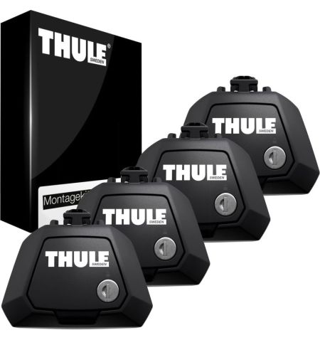 Střešní nosič / příčníky Thule SquareBar Evo Black - Mitsubishi Pajero Sport (2009-2016) 5-dv - klasické podélníky | Filson S...