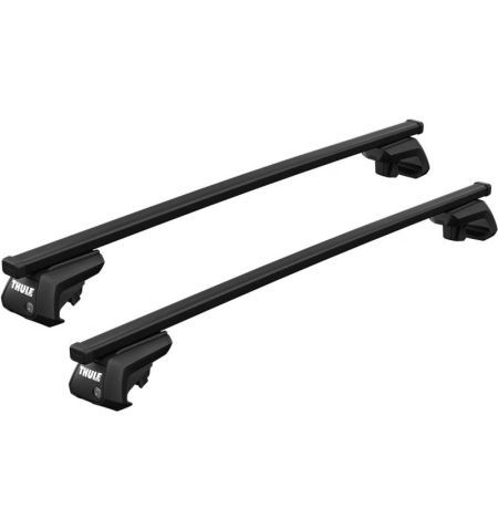 Střešní nosič Thule SquareBar Evo Black - Jeep Patriot 06-17 5-dv klasické podélníky