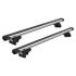 Střešní nosič Thule SlideBar Evo Silver - Daewoo Matiz Hatchback 98-05 5-dv klasické podélníky