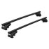 Střešní nosič Thule SquareBar Evo Black - Fiat Qubo MPV 08-17 5-dv klasické podélníky
