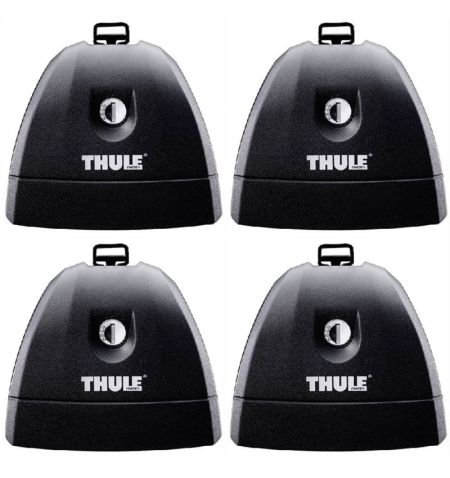 Střešní nosič / příčníky Thule SquareBar Evo Black - Opel Calibra Coupe (1990-1997) 3-dv - pevné montážní body | Filson Store