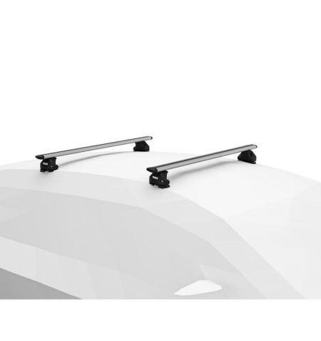 Střešní nosič / příčníky Thule WingBar Evo Silver - Chevrolet Corsa Hatchback (1993-2010) 5-dv - pevné montážní body | Filson...