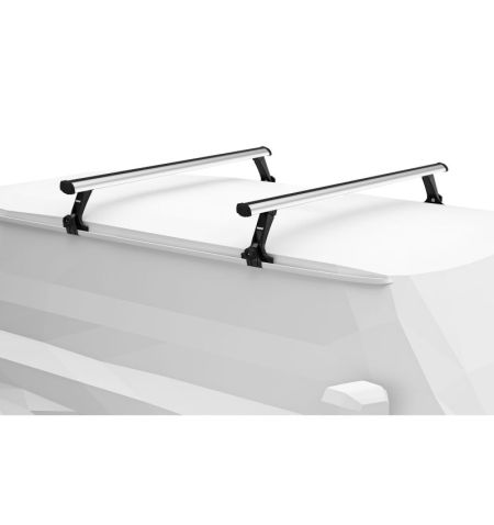 Střešní nosič / příčníky Thule ProBar Evo Silver - Fiat 131 Combi (1974-1983) 5-dv - odtokové žlábky | Filson Store