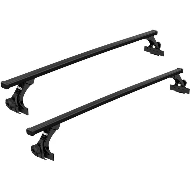 Střešní nosič Thule SquareBar Evo Black - Pontiac Sunbird Combi 82-88 5-dv odtokové žlábky Střešní nosič Thule SquareBar Evo Black - Pontiac Sunbird Combi 82-88 5-dv odtokové žlábky