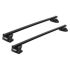 Střešní nosič Thule SquareBar Evo Black - Jeep Compass 11-16 5-dv integrované podélníky