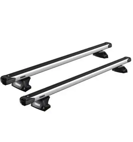 Střešní nosič Thule SlideBar Evo Silver - BMW X1 23- 5-dv integrované podélníky
