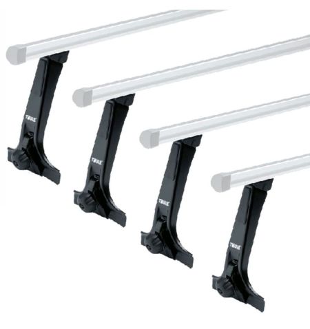 Střešní nosič / příčníky Thule ProBar Evo Silver - Land Rover Defender 110 (1983-2019) 5-dv - odtokové žlábky | Filson Store