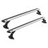 Střešní nosič Thule WingBar Evo Silver - Toyota Land Cruiser 70 24- 5-dv odtokové žlábky