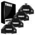 Střešní nosič / příčníky Thule SquareBar Evo Black - Ford Focus Combi (2004-2007) 5-dv - T-profil | Filson Store