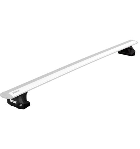 Střešní nosič / příčníky Thule SlideBar Evo Silver - Vauxhall Combo Van / dodávka (2012-2018) 5-dv - pevné montážní body | Fi...