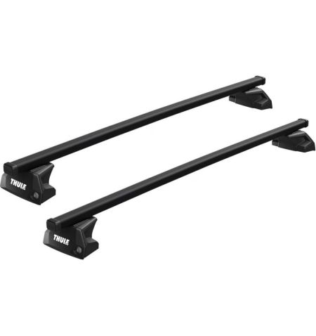 Střešní nosič / příčníky Thule SquareBar Evo Black - Kia Soul Hatchback (2019-) 5-dv - integrované podélníky | Filson Store