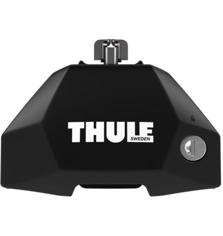 Střešní nosič příčníky Thule SquareBar Evo Black Volkswagen Transporter (Typ T7) Van dodávka (2025-) 4-dv pevné montážní body...