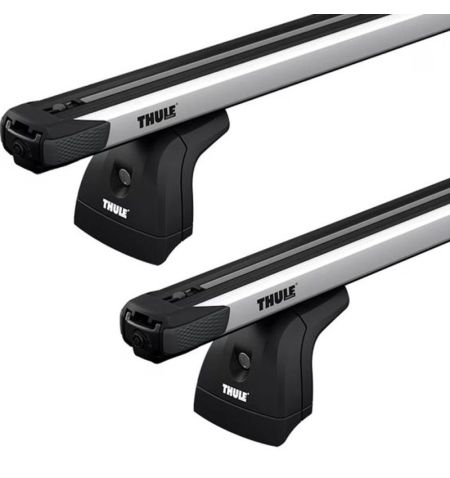 Střešní nosič / příčníky Thule SlideBar Evo Silver - Volkswagen California (Typ T7) Bus (2022-) 4-dv - T-profil | Filson Store