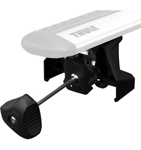 Střešní nosič příčníky Thule SquareBar Evo Black Volkswagen IDBuzz People (Long Wheel Base) MPV (2023-) 5-dv pevné montážní b...