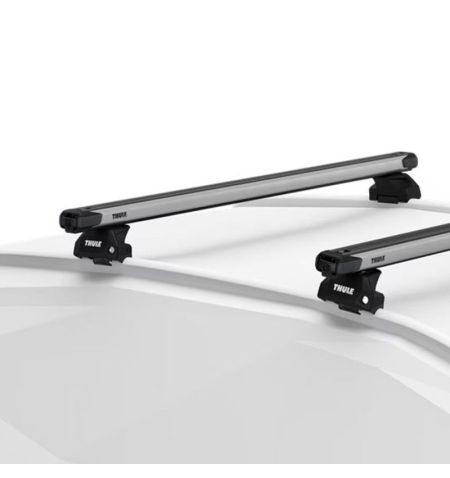 Střešní nosič / příčníky Thule SlideBar Evo Silver - BMW 3er Touring (Typ E91) Combi (2005-2011) 5-dv - integrované podélníky...