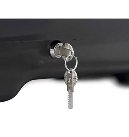 Střešní box Menabo Satellite 600 Black Glossy Duo Crab - objem 600l / oboustranné otevírání / lesklý černý | Filson Store