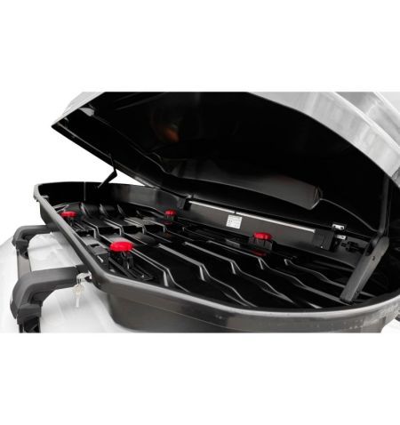 Střešní box Menabo Satellite 600 Black Glossy Duo Crab - objem 600l / oboustranné otevírání / lesklý černý | Filson Store