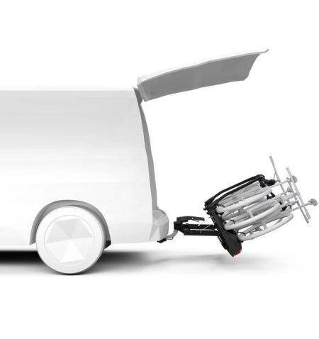 Nosič na tažné zařízení na 3 kola / elektrokola / Fatbike Thule VeloSpace 3 - sklopný skládací / černý | Filson Store