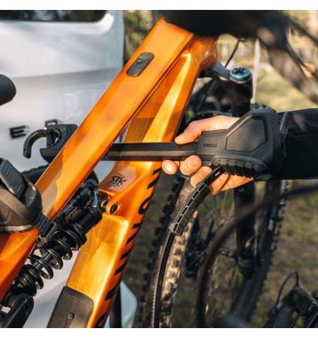 Nosič na tažné zařízení na 3 kola / elektrokola / Fatbike Thule VeloSpace 3 - sklopný skládací / černý | Filson Store
