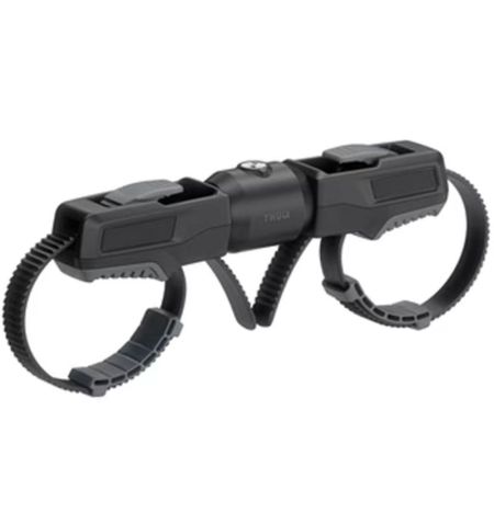 Nosič na tažné zařízení na 2+1 kola / elektrokola / Fatbike Thule VeloSpace 3 - sklopný skládací / černý / s rozšířením o 1 k...