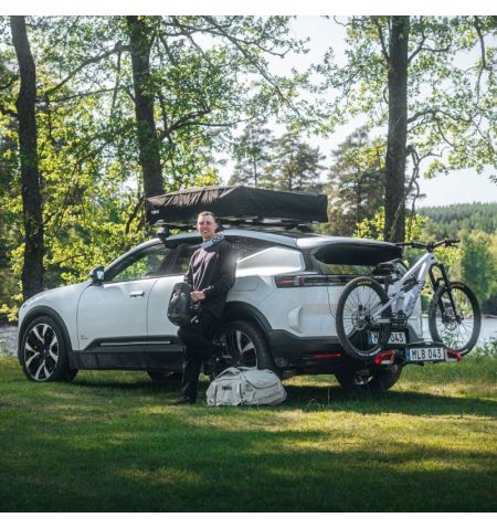 Nosič na tažné zařízení na 1 kolo / elektrokolo Thule VeloLite 1 - sklopný skládací | Filson Store