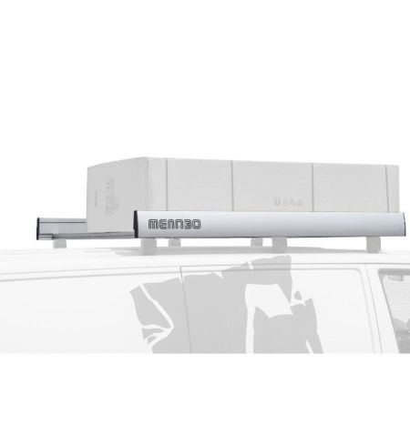 Bočnice proti posunutí nákladu mimo okraj střešního nosiče Menabo Professional 170cm - sada 2ks / aluminium | Filson Store