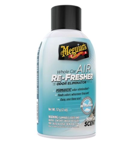 Meguiars Air Re-Fresher New Car Scent - Čistič klimatizace / pohlcovač pachů / osvěžovač vzduchu 57g | Filson Store