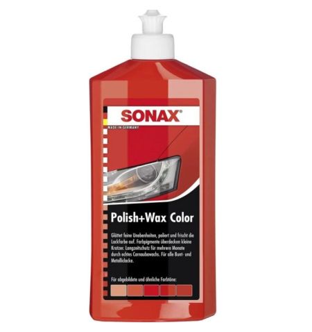 Sonax Barevná leštěnka - červená 500ml | Filson Store