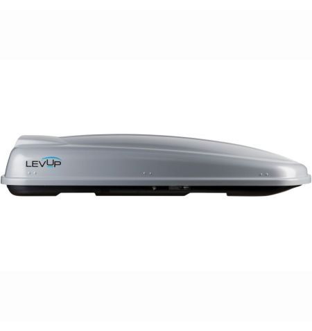 Střešní box Levup Free 480 Polished Silver - objem 480l / oboustranné otevírání / lesklý stříbrný