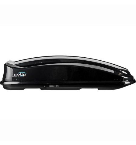 Střešní box Levup Space 630 Black - objem 630l / oboustranné otevírání / černý