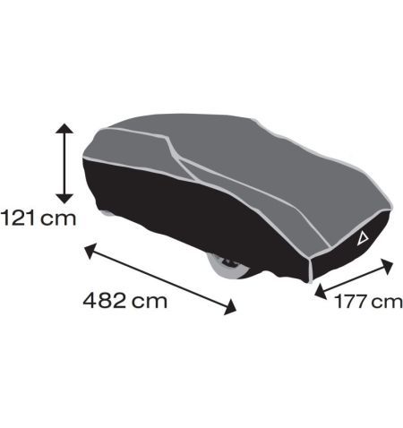 Plachta na auto / autoplachta proti kroupám ochranná Aroso Premium - velikost L / rozměry 482x177x121cm / tloušťka 5mm | Fils... Plachta na auto / autoplachta proti kroupám ochranná Aroso Premium - velikost L / rozměry 482x177x121cm / tloušťka 5mm | Fils...